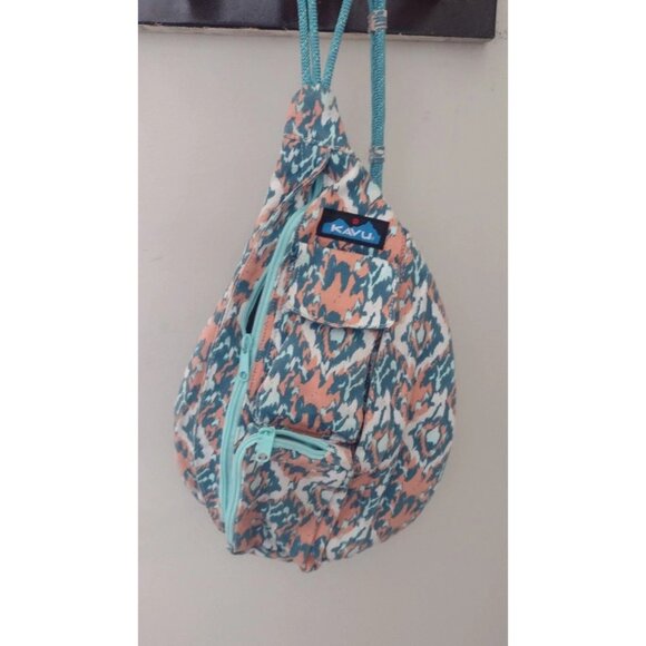 KAVU Rope Sling Crossbody Canvas Bag - Picture 5 of 8